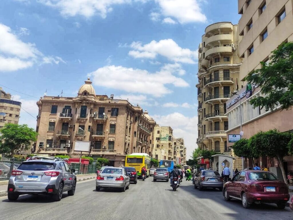 Il quartiere di Downtown che è proprio il cuore del Grande Cairo