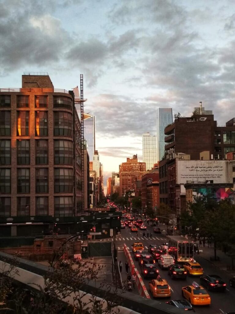 Vista del quartiere di Chelsea da High Line // © Aspasia, https://www.girandoperilmondo.it