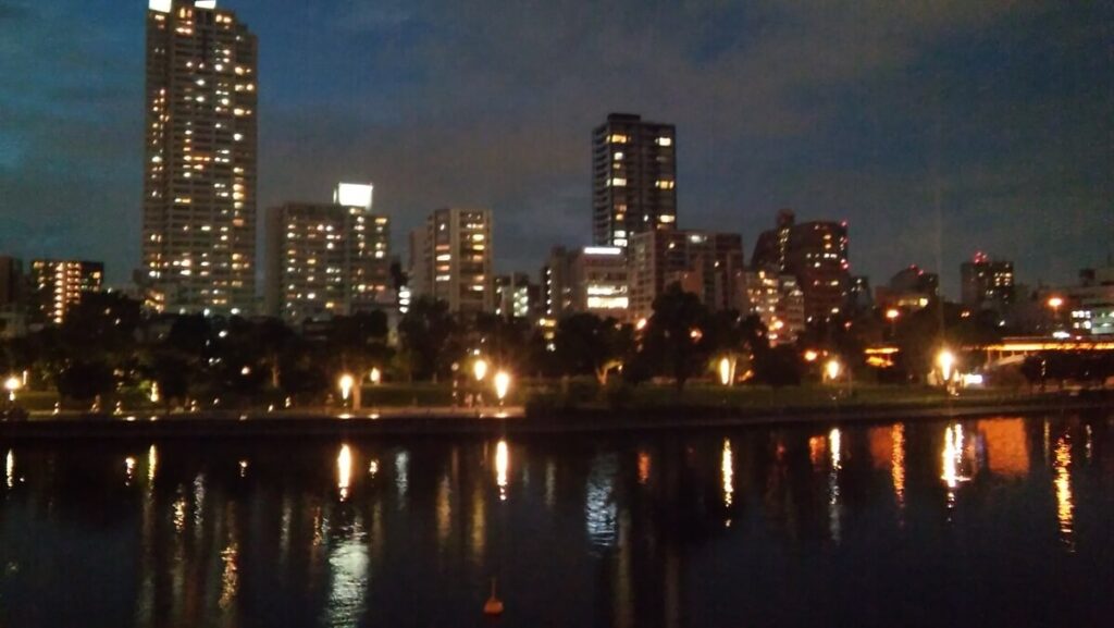 Osaka by night