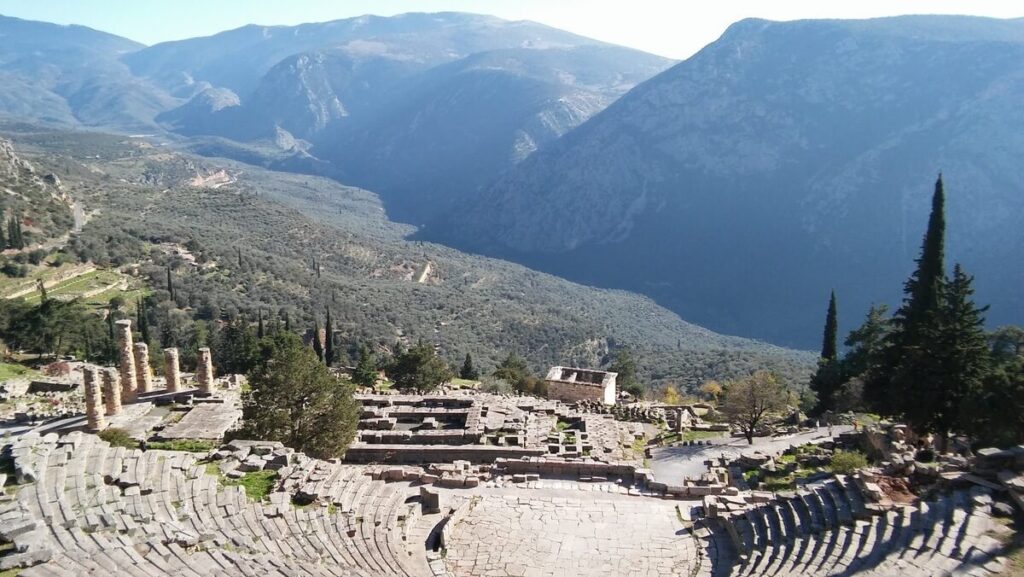 Il villaggio di Arachova dista solo 12 chilometri dal sito archeologico di Delfi
