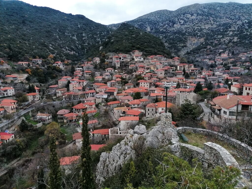 Il villaggio di Stemnitsa