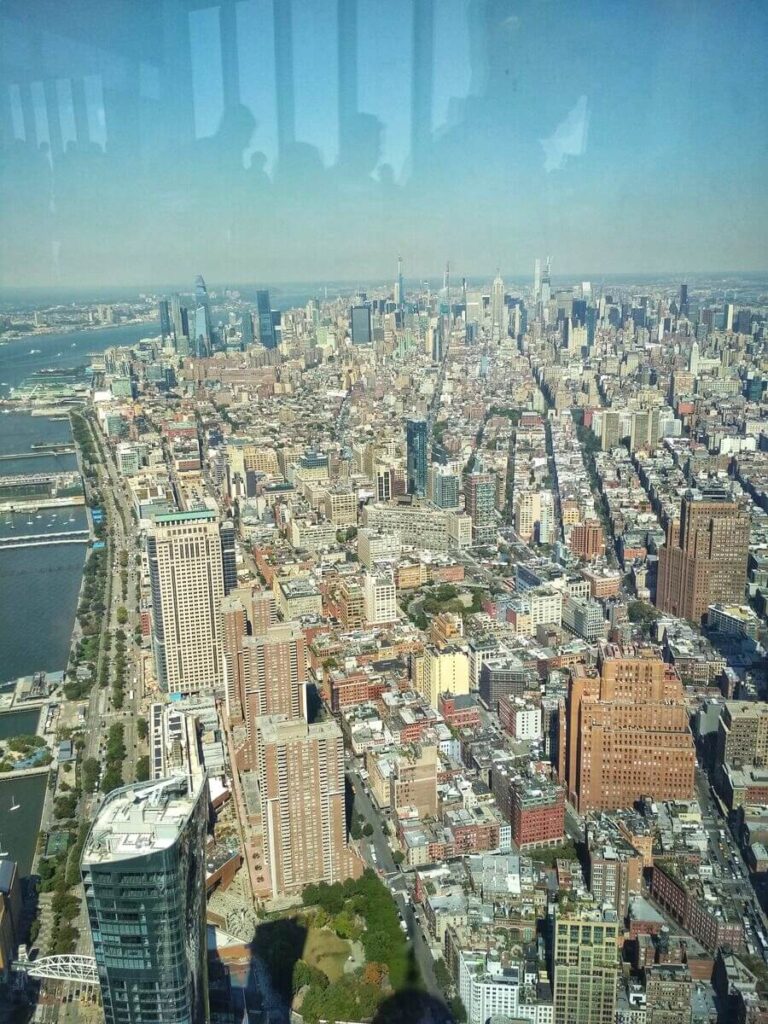 New York a 360° dalla Torre della Libertà (One World Observatory)