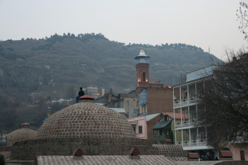 Gli Hammam di Abanotubani nel centro storico di Tbilisi