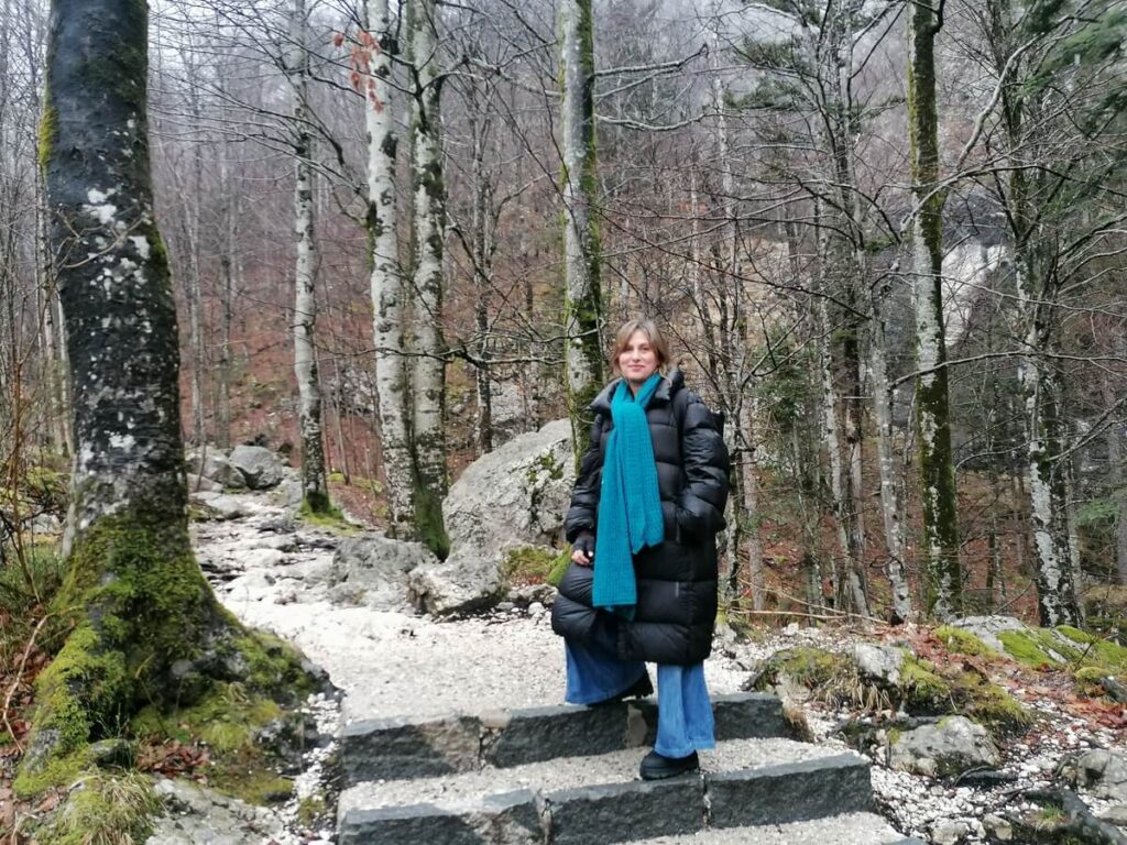 Passeggiando in mezzo al bosco, Slovenia