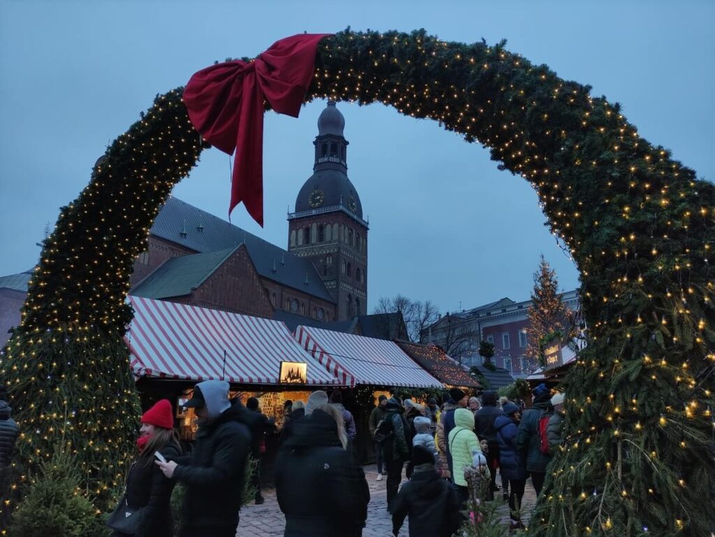 Il mercatino di Doma Laukums, Riga