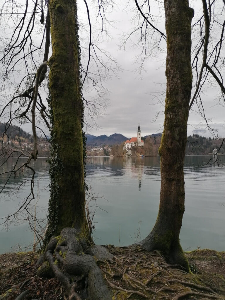 Intorno al lago di Bled incontrerai diversi punti panoramici