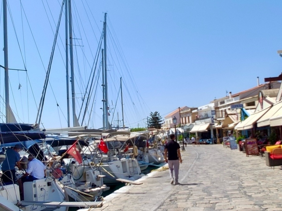 Pythagoreio, il punto più vicino alla Turchia.