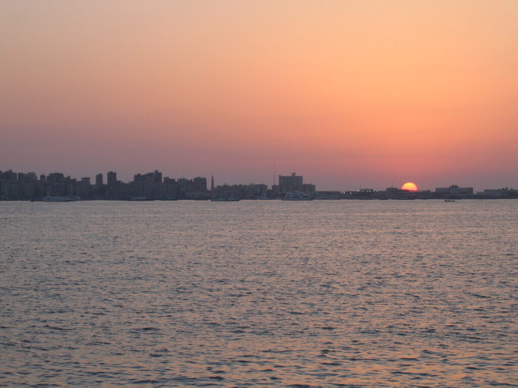 Tramonto ad Alessandria